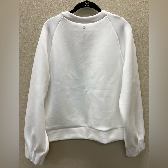 Calia XL NEW With Tags Soft scuba Golf Crew - Pure White Small Dirt Spots shown - Picture 13 of 13